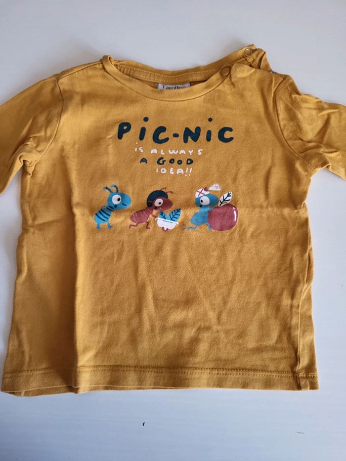 T shirt manches longues 9 mois