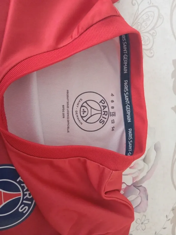 T shirt paris saint germain t 10 ans - photo numéro 4