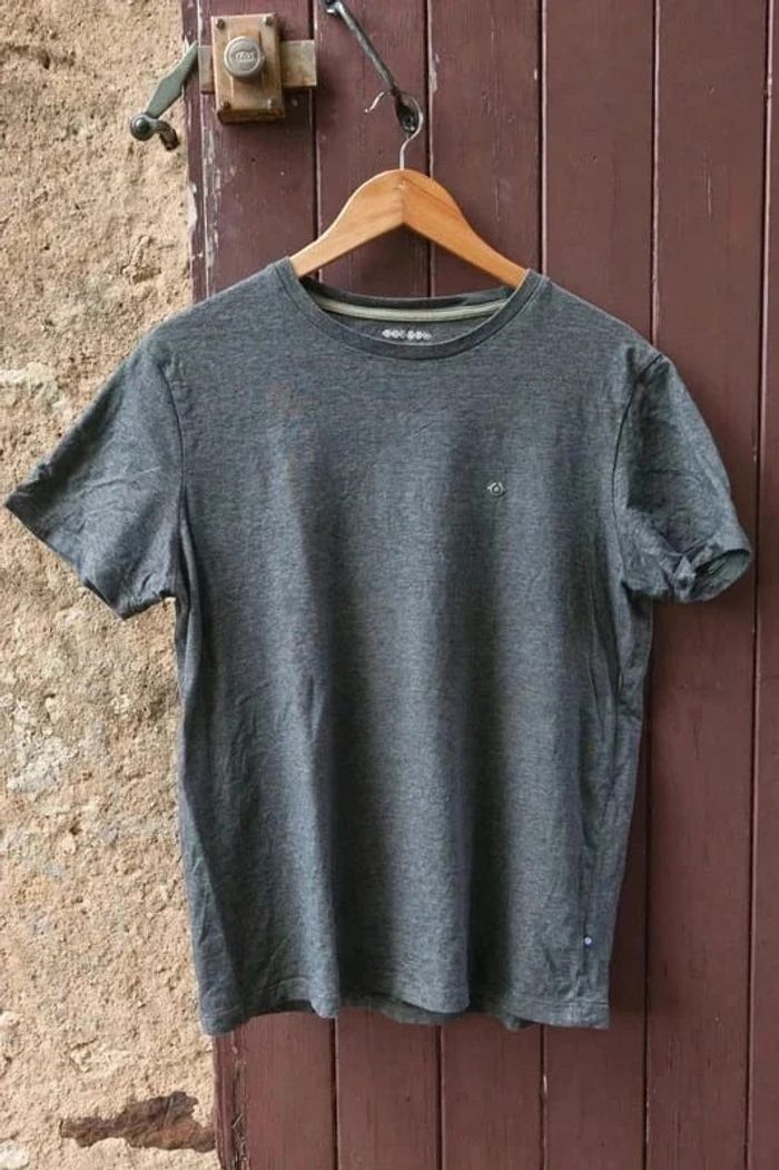 T shirt homme kaki Bonobo