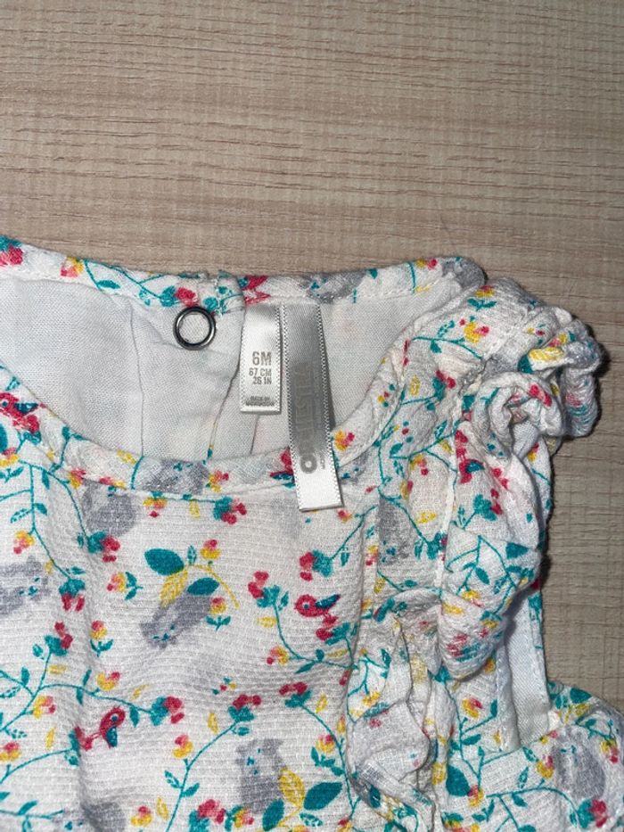 Combishort a volant fleurie 💐 - photo numéro 3