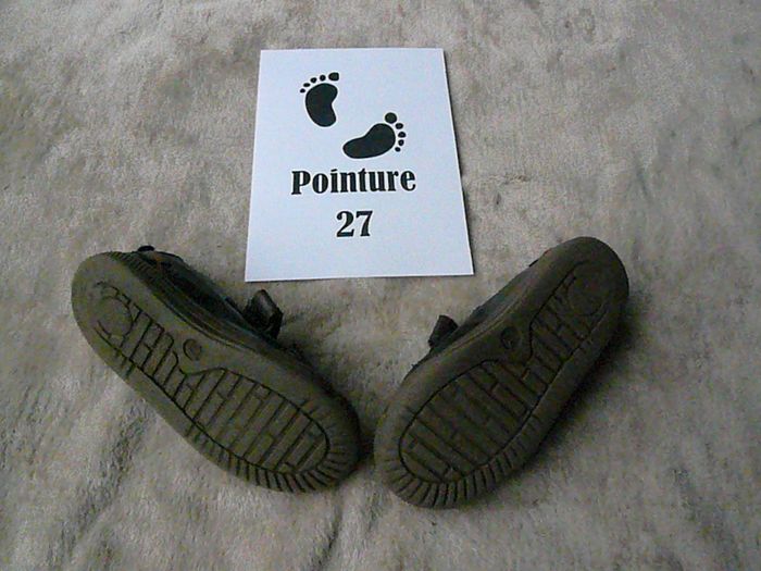 Chaussures basses marron Pataugas – Pointure 27 - photo numéro 3