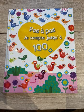 Livre Pas à pas je compte jusqu’à 100