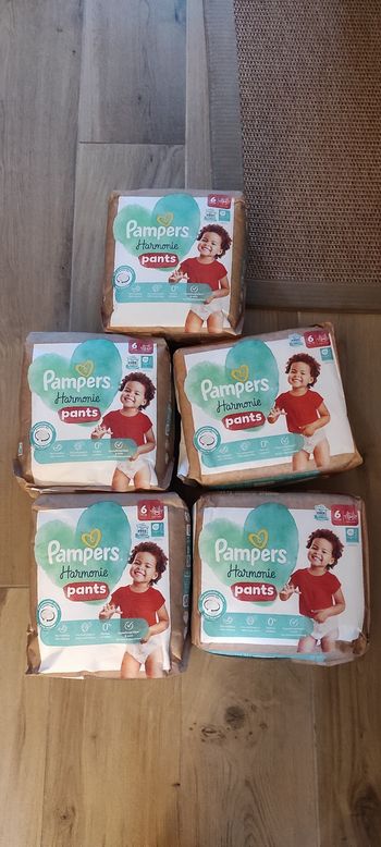 Pampers harmonie pants taille 6-5*24 couches culottes