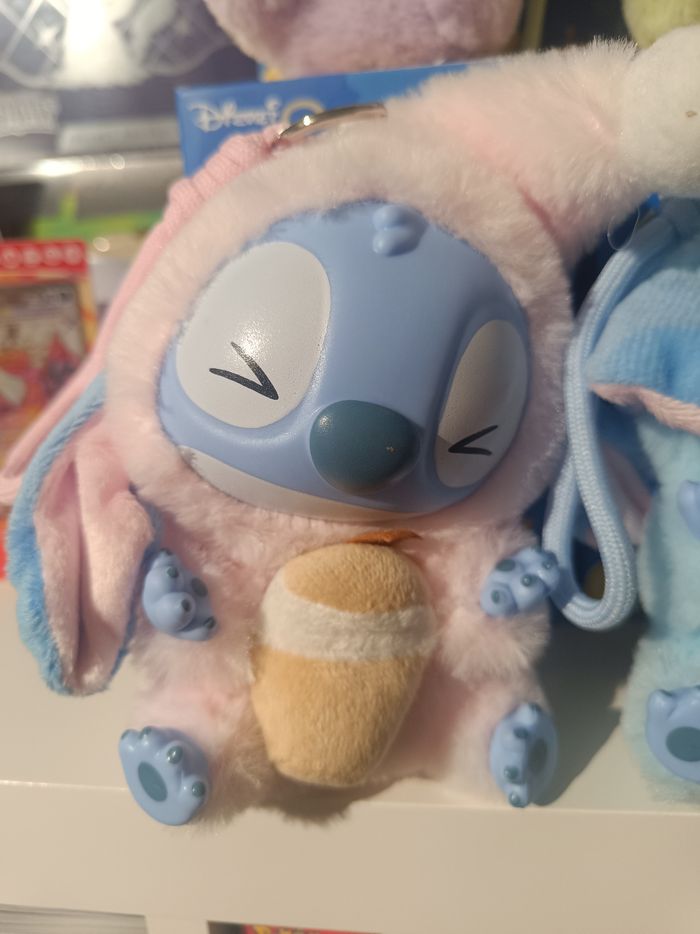 Peluche doudou Porte clé Labubu Stitch disney neuf - photo numéro 5
