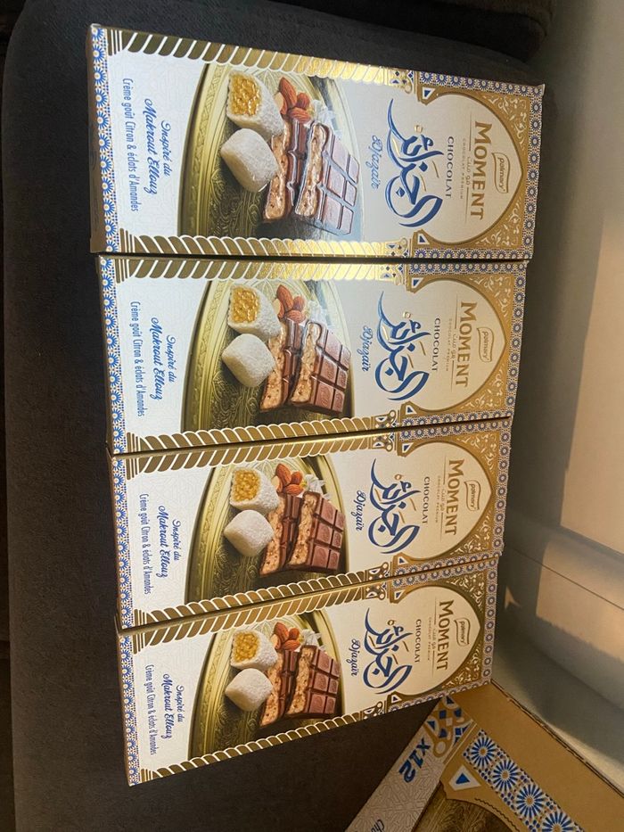 Lot tablette chocolat algerie