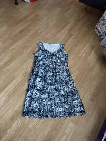 Robe scottage bleu et blanche 44