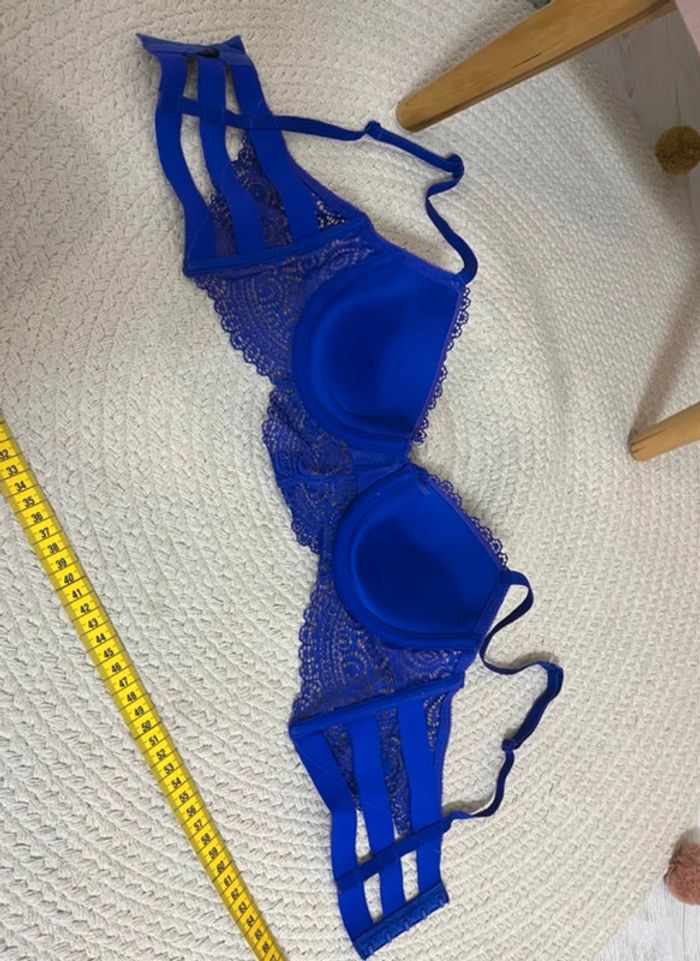Soutien gorge bleu undiz 90B - photo numéro 5