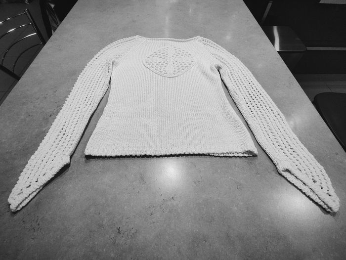 Haut blanc Pause Café manches longues – Taille 38/40 - photo numéro 6