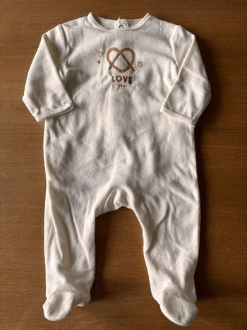Pyjama une pièce mixte