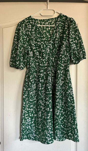 Robe verte femme