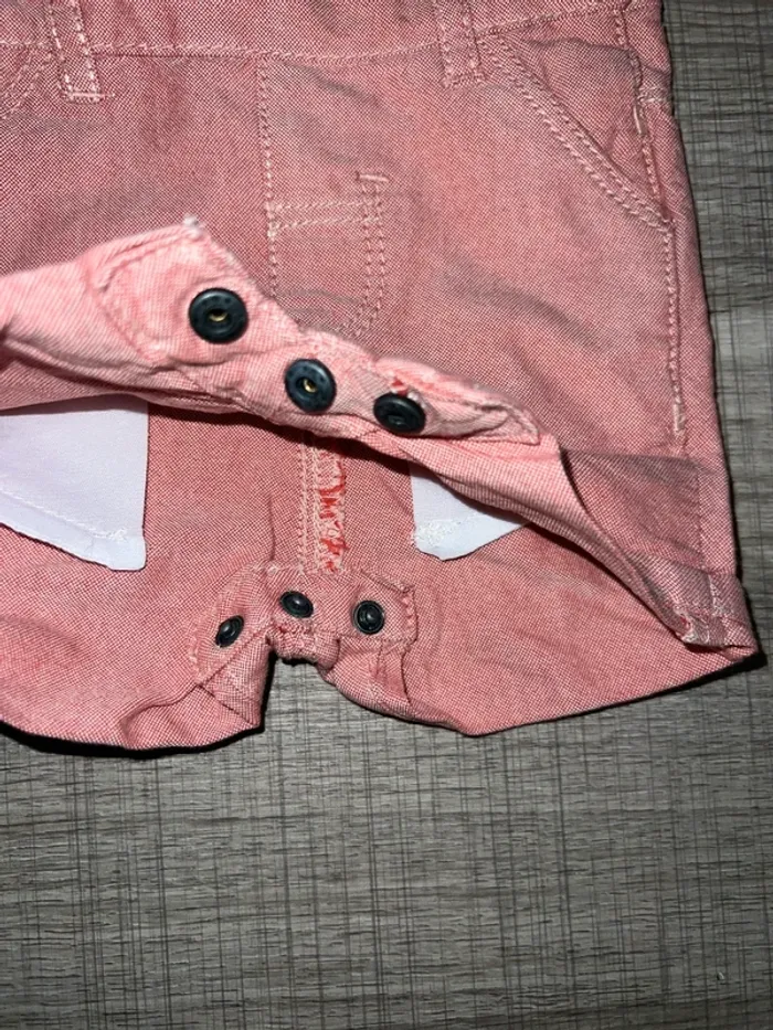Salopette courte pour enfants filles - photo numéro 3