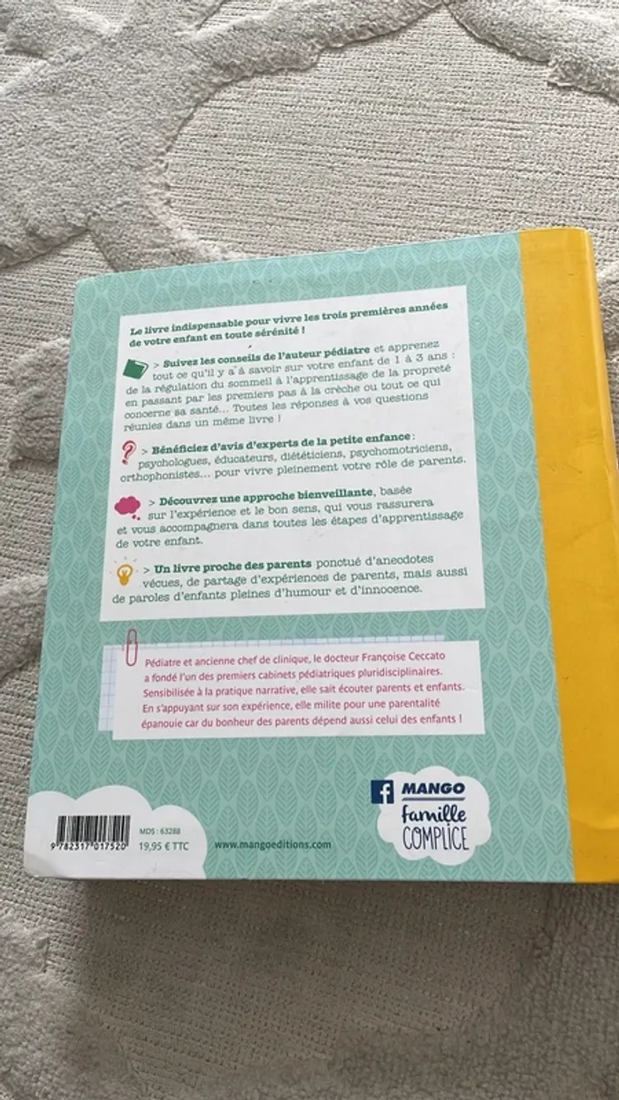 Livre 1 à 3 ans La grande aventure de l’autonomie Dr Françoise Ceccato - photo numéro 2