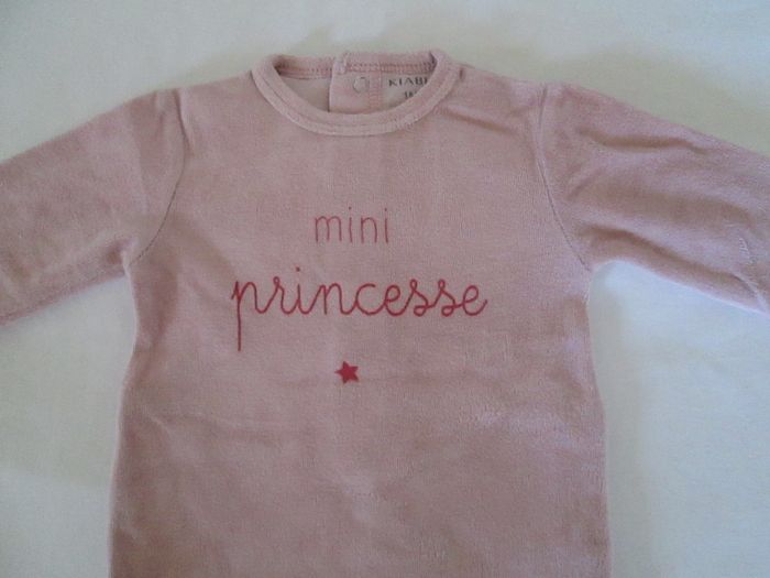 Pyjama rose Mini Princesse - photo numéro 2