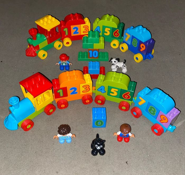 Lot X5 Train Duplo - photo numéro 3