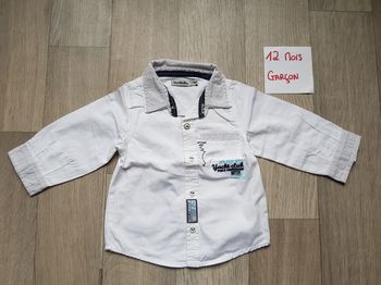 Chemise 12 mois Garçon