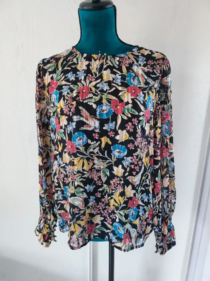 Blouse transparente taille 36