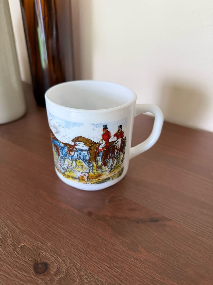 Mug scène chasse à court - Arcopal - photo numéro 4