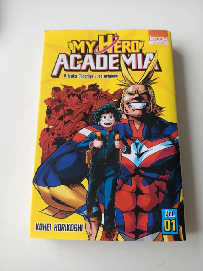 Manga my hero academia tome 1 (éditions ki-oon)
