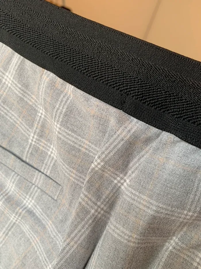 Pantalon Zara à carreau taille M - photo numéro 5