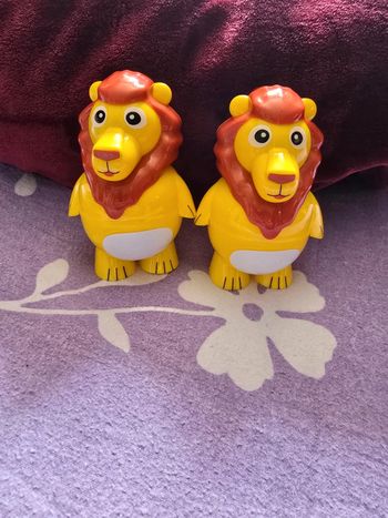 Lot x 2 pots a glace lion 🦁