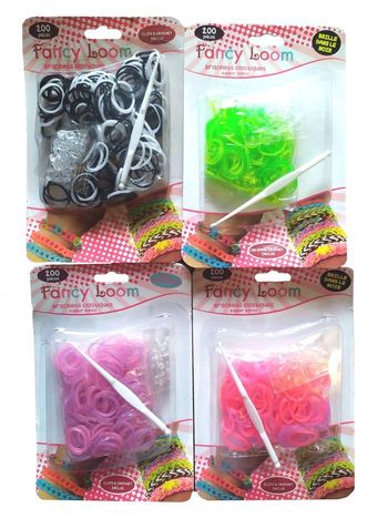 lot 5000 Loom Bands Elastiques +Crochets +200 Attaches-S Bracelets