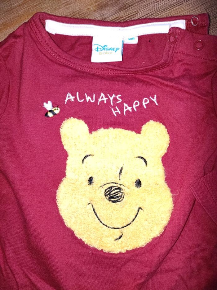 Tee-shirt manches longues Disney Baby - photo numéro 2