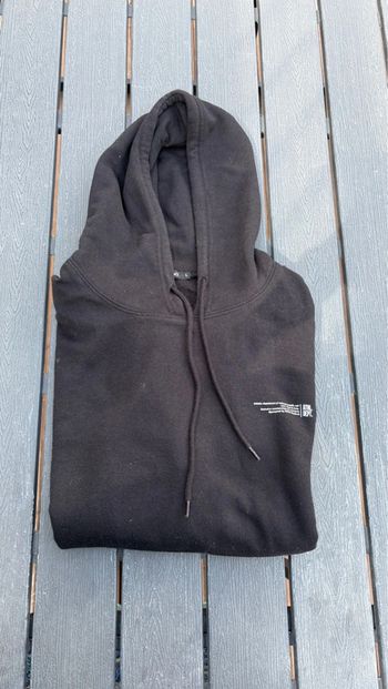 Sweat shirt à capuche noir Boohoo femme taille L
