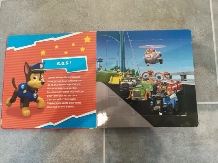 Livre puzzles Pat patrouille - photo numéro 2