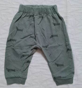 Tex pantalon sarouel chien kaki 9 mois