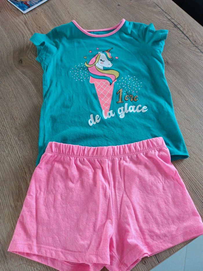 Pyjama short en 6 ans