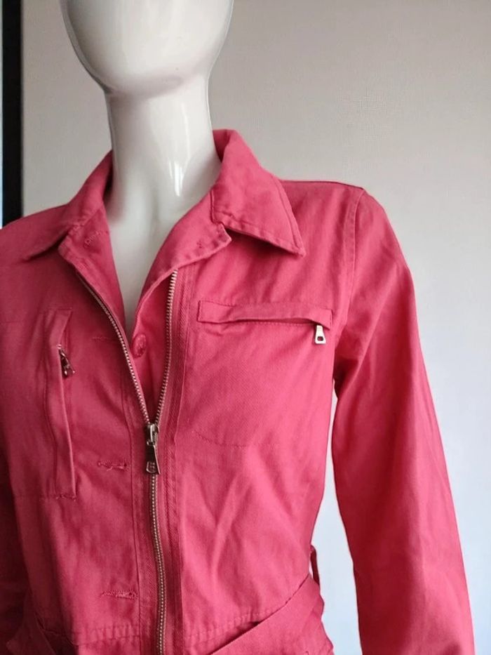 Veste saharienne rose - photo numéro 3
