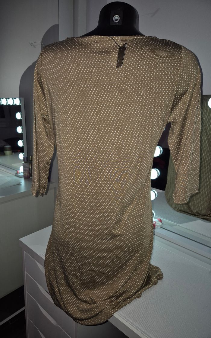 Robe moutarde  à pois - photo numéro 5