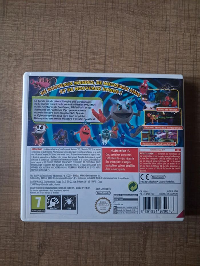Jeu 3DS Pac-man et les aventures fantômes 2 - photo numéro 3