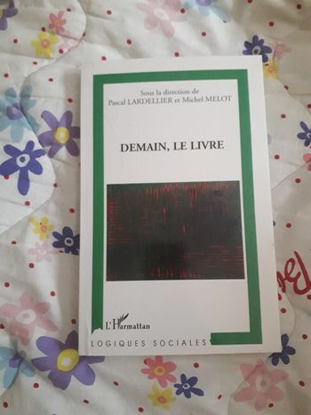 Demain, le livre - Pascal Lardellier - L'Harmattan - Logiques Sociales