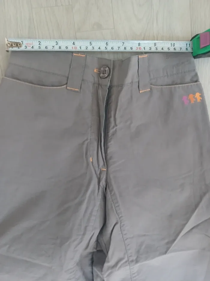 Pantalon pattes d'éléphant gris enfant DDP - photo numéro 14