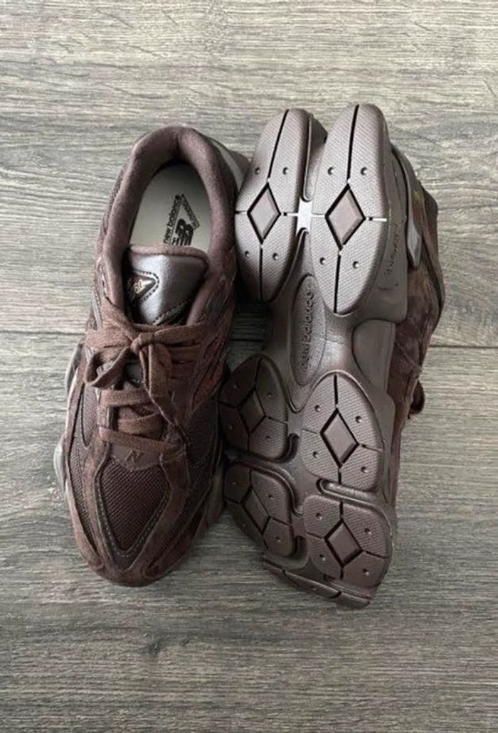 New Balance 9060 Chocolat Brown - photo numéro 2