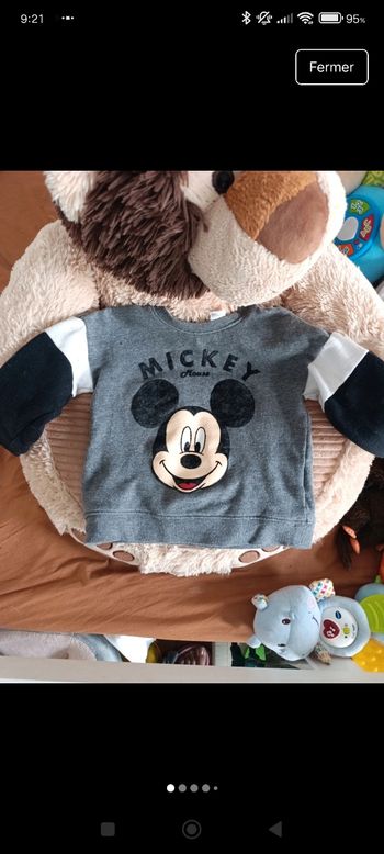 Survêtement garçon Mickey 18 mois