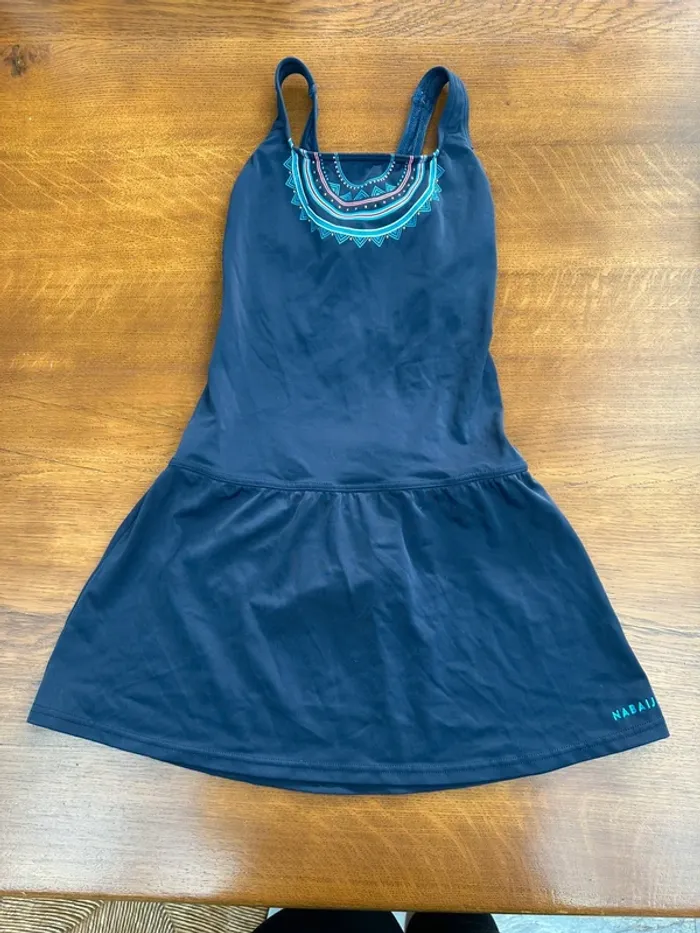 Maillot de bain Nabaiji décathlon 12 ans bleu marine