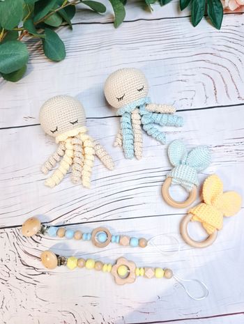 Coffret pieuvre rose