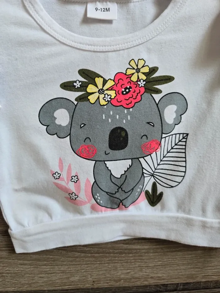 Vêtement Bébé Fille - Ensemble Koala - 9/12 mois - photo numéro 5
