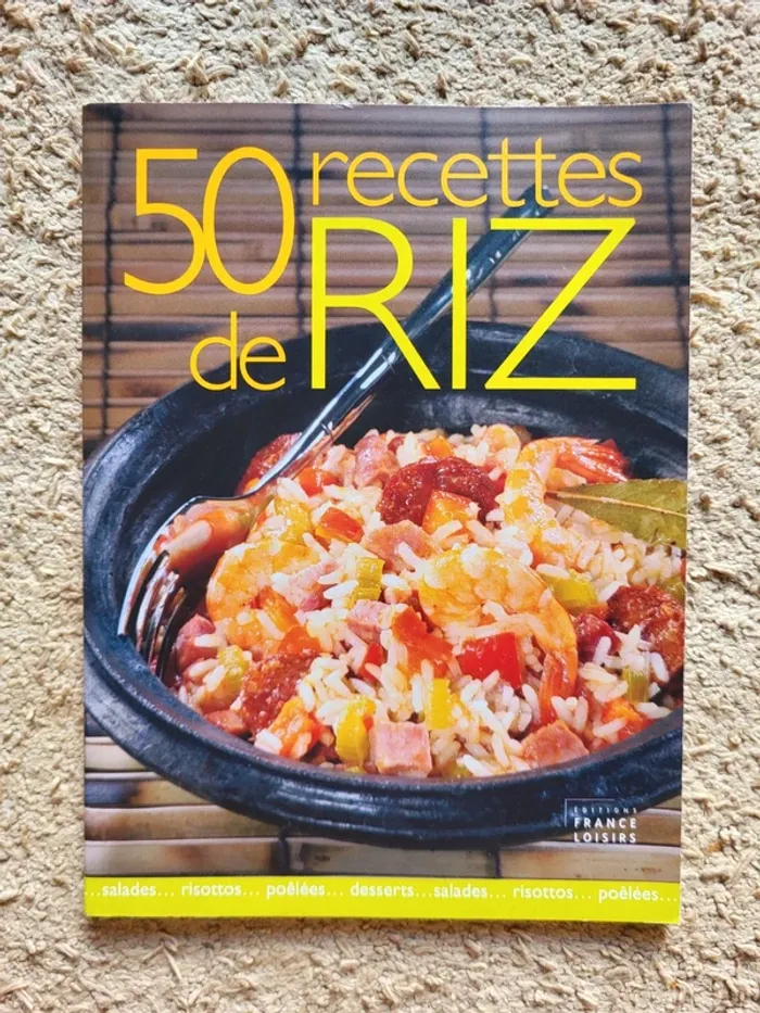Lot de 2 livres de cuisine recettes de riz et réceptions à thème - photo numéro 10