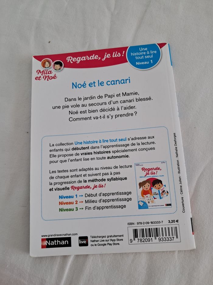Livre Mila et Noé Noé et le canari - photo numéro 2