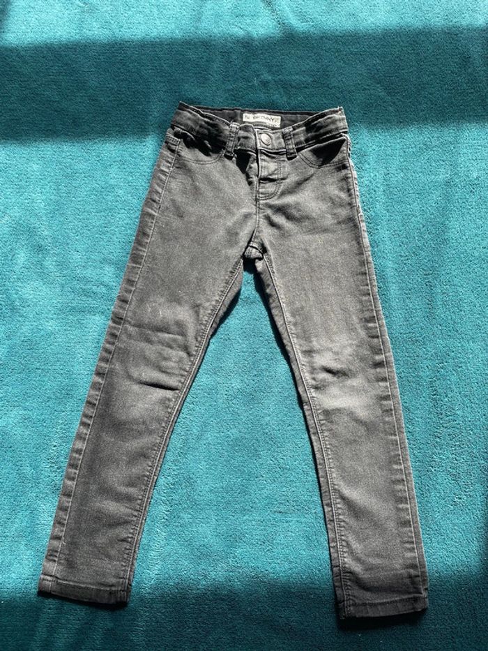 Jean noir Skinny fille 5 ans