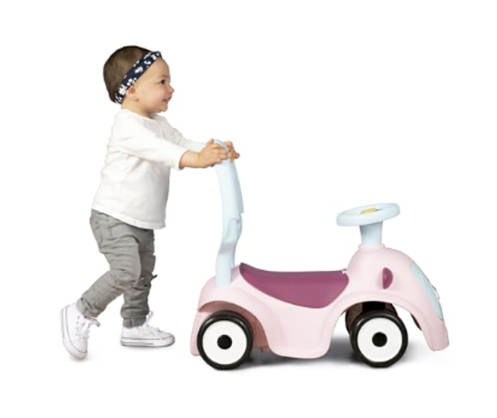 Smoby - Porteur Maestro Balade Rose - Evolutif 3 en 1 - photo numéro 4