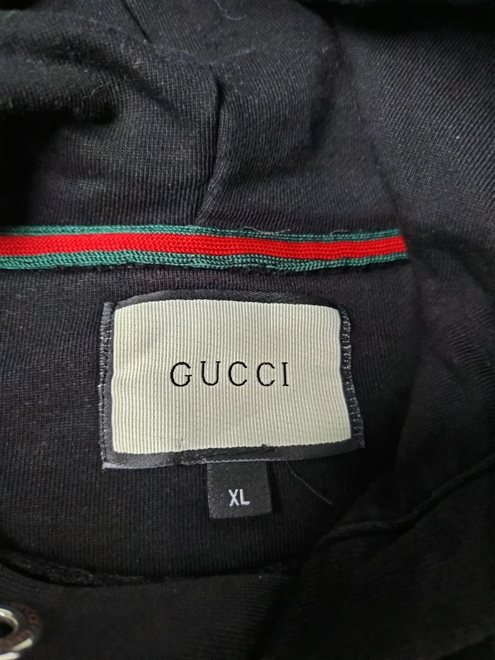 Sweat à capuche noir Gucci taille XL - photo numéro 3