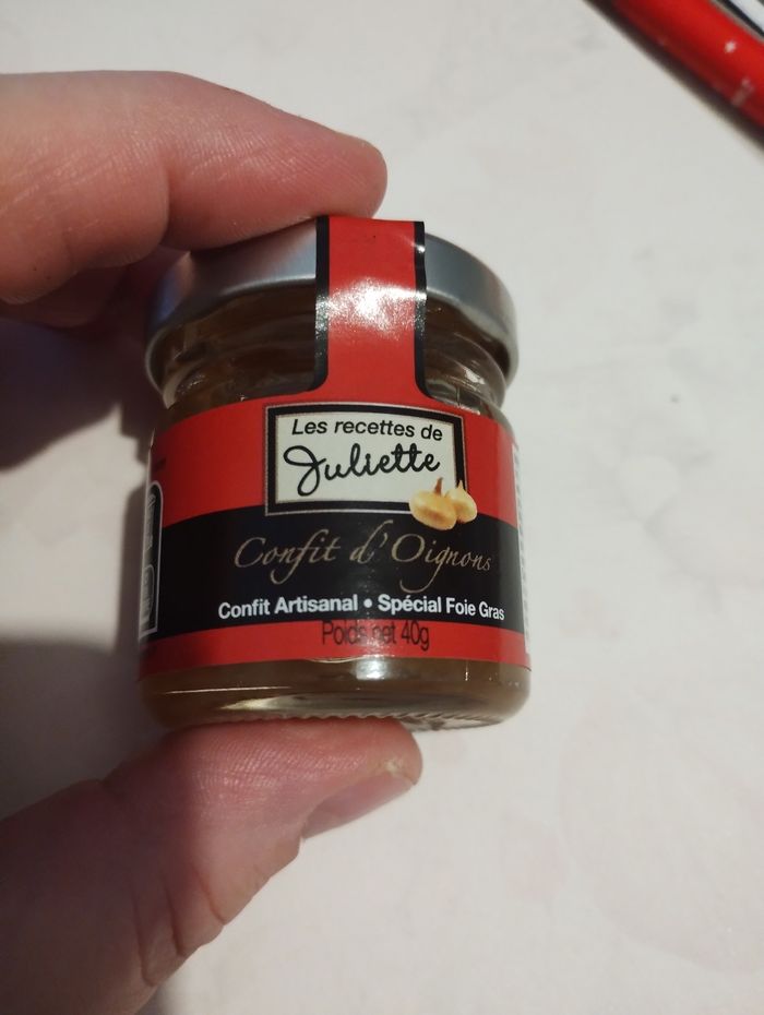 Pots de confis d oignons neuf