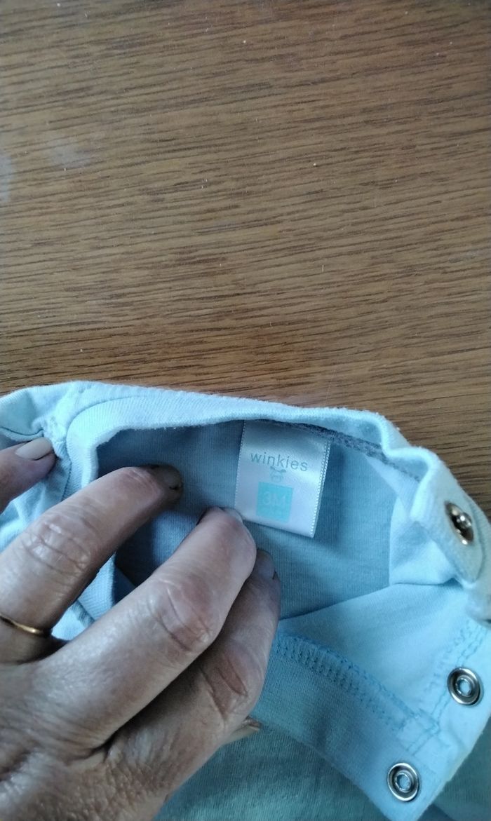 T-shirt manches courtes , bleu ,Winkies ,3M - photo numéro 3