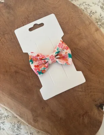 Barrette sergent Major les trois petites pêches motifs