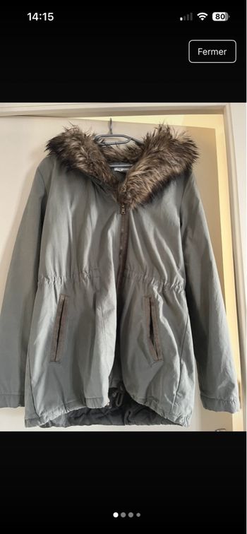 Manteau femme avec fourrure