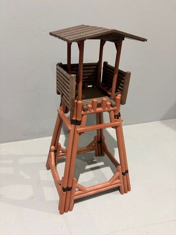 Playmobil western Tour de garde mirador cowboy indien